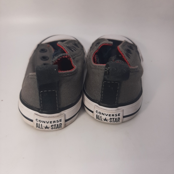 Converse Velcro Low Profile Sneakers Bump Toe - Picture 2 of 6